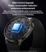IO28 HD Calling Zinc Alloy Proof Body Health Detection Dual Strap Configuration BT Smart Call Watch - Image 13