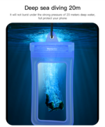 WB11 High Quality Beach IPX8 20M Waterproof Mobile Phone Bag Cover Waterproof Phone Pouch - Image 13