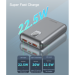 YP47 20000mah 22.5W PD 20W Fast Charge LED Digital Display Power Bank - Image 4