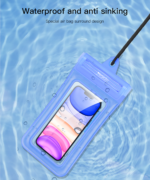 WB11 High Quality Beach IPX8 20M Waterproof Mobile Phone Bag Cover Waterproof Phone Pouch - Image 14