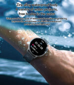 IO28 HD Calling Zinc Alloy Proof Body Health Detection Dual Strap Configuration BT Smart Call Watch - Image 15