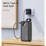 YP43 LCD Digital Display Power Bank Portable Charger 22.5W 40000mAh Fast Charging Power Bank - Image 2