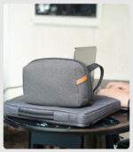 WB45 Large-capacity Layered Design Spil And Splash Proof Business Simple Handbag - Image 16