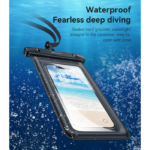 WB50 Buikt-in Airbag Large Capacity High Sealing Sensitive Touch Scree TPU Floating Waterproof Bag - Image 4
