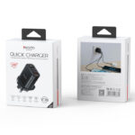 YC88 PD 30W Fast Charging 2*TC & USB Three Ports Smart Digital Display UK Standard Fast Charger - Image 5