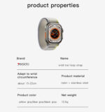 WB25 Multi-Color Wild Trail Loop Strap Nylon Band Apple Watch Sport Strap For IP Watch - Image 8