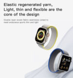WB25 Multi-Color Wild Trail Loop Strap Nylon Band Apple Watch Sport Strap For IP Watch - Image 10