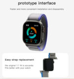 WB25 Multi-Color Wild Trail Loop Strap Nylon Band Apple Watch Sport Strap For IP Watch - Image 16