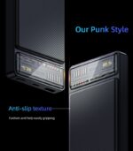 YP57 10000mAh 15W Magnetic Wireless Fast Charging Transparent Power Status Indicator Power Bank - Image 14
