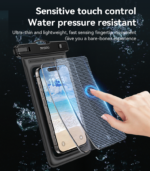 WB50 Buikt-in Airbag Large Capacity High Sealing Sensitive Touch Scree TPU Floating Waterproof Bag - Image 10