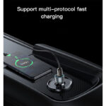 Y49 Transparent Shell Car Charger | PD 33W Type-C + QC 30W USB 2 Ports Fast Charging Car Charger - Image 4