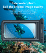 WB50 Buikt-in Airbag Large Capacity High Sealing Sensitive Touch Scree TPU Floating Waterproof Bag - Image 12