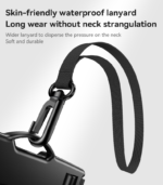 WB50 Buikt-in Airbag Large Capacity High Sealing Sensitive Touch Scree TPU Floating Waterproof Bag - Image 14