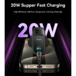 YC76 Low Temperature 20W Fast Charging With Cable UK Plug Single Output Travel Charger - Image 4