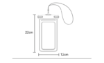 WB50 Buikt-in Airbag Large Capacity High Sealing Sensitive Touch Scree TPU Floating Waterproof Bag - Image 17