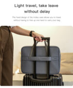 WB36 16 Inch Smooth Multi Layered Storage Large Capacity Unbreakable High Sensitivity Laptop Bag - Image 15