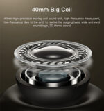 EP04 Over Ear Handfree Stereo Wireless with Mic High Fidelity Stereo Studio Headphone - Image 9