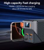 YP62 30000mAh PD 20W + SCP 22.5W Fast Charging Multi-port High-definition Large Screen Power Bank - Image 10