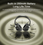 EP04 Over Ear Handfree Stereo Wireless with Mic High Fidelity Stereo Studio Headphone - Image 10