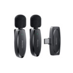 KR13 portable wireless transmission 360 pickup voice Type-C transmit port 2 wireless MEMS Microphone