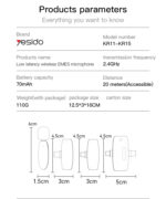 KR13 portable wireless transmission 360 pickup voice Type-C transmit port 2 wireless MEMS Microphone - Image 8