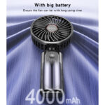 YF10 3 Stages Of Speed With Big Battery As Mini Power Bank More Easily Using Portable Mini Fan - Image 4