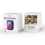 YSW20 Colorful Lighting Bluetooth 5.3 With Three Playback Modes Low Frequency Steelcannon Speaker - Image 5