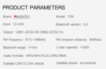 Y39 China Manufacture Smart Mp3 Player Fm Transmitter Usb Disk MP3 Fm Car Charger In Stock - Image 8