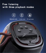 YSW20 Colorful Lighting Bluetooth 5.3 With Three Playback Modes Low Frequency Steelcannon Speaker - Image 13
