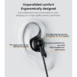YH48 Aluminum Alloy In-ear Earphone With Remote Control IP Interface Wired Headphones - Image 4