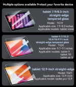 TG20 High-definition Quality Explosion-proof Wear-resistant IP Tablet Straight Edge HD Tempered Film - Image 17