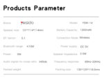 YSW14 Custom Wholesale Portable Mini Wireless Speaker Stereo bt Mini Speakers With Rope - Image 8