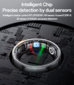 IO33 Precise Waterproof Support Handheld Control 24H Detection Health Monitoring Smart Ring - Image 10