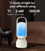 YSW26 BT Connection 11 Kinds Of Light With 2400mAh Big Battery Outdoor LED Light Wireless Speaker - Image 12