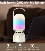 YSW26 BT Connection 11 Kinds Of Light With 2400mAh Big Battery Outdoor LED Light Wireless Speaker - Image 13