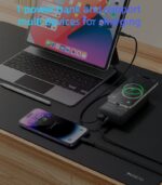 YP58 20000mAh 15W Magnetic Wireless Fast Charging Transparent Power Status Indicator Power Bank - Image 13